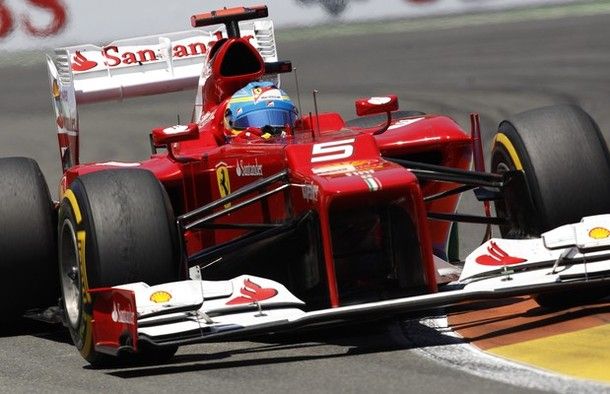 Immagine FORMULA 1, GP D'EUROPA 2012 (VALENCIA) | Gara, ordine d’arrivo: apoteosi Alonso, torna sul podio Schumacher