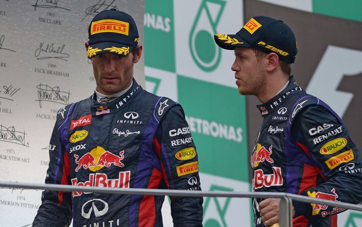 Webber e Vettel