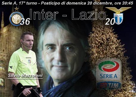 Inter-Lazio posticipo della 17ma di A