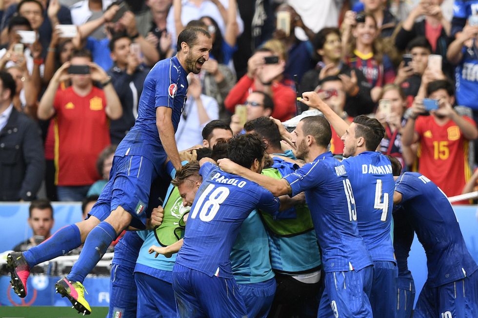Italia-Spagna 2-0 le Pagelle