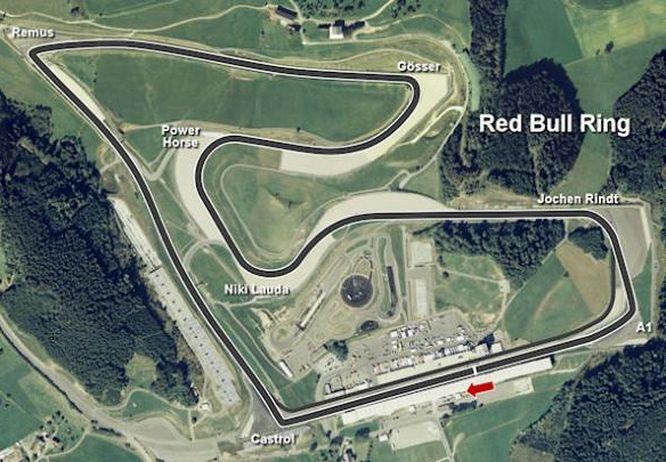 carateristiche circuito spielberg austria formula uno