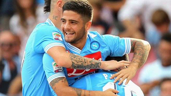 Lorenzo Insigne, attaccante del Napoli.