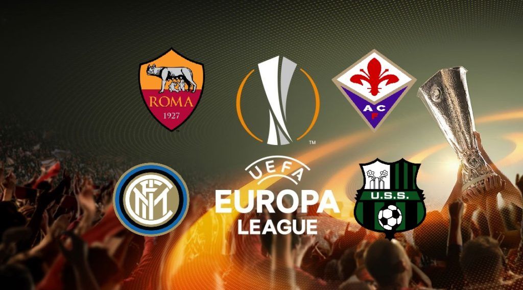 Europa League: diretta tv partite Inter, Roma, Fiorentina e Sassuolo in chiaro