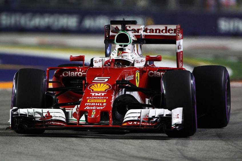 Partito dal fondo della griglia, Sebastian Vettel è risalito fino alla 5° posizione (foto da: freenet.de)