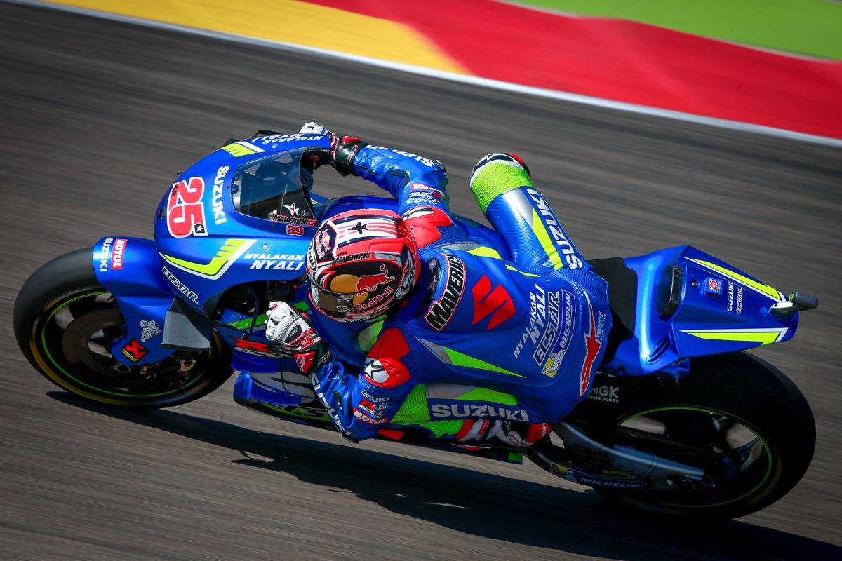 Buon 4° posto per Vinales, ancora una volta in evidenza con la sua Suzuki (foto da: bikesrepublic.com)