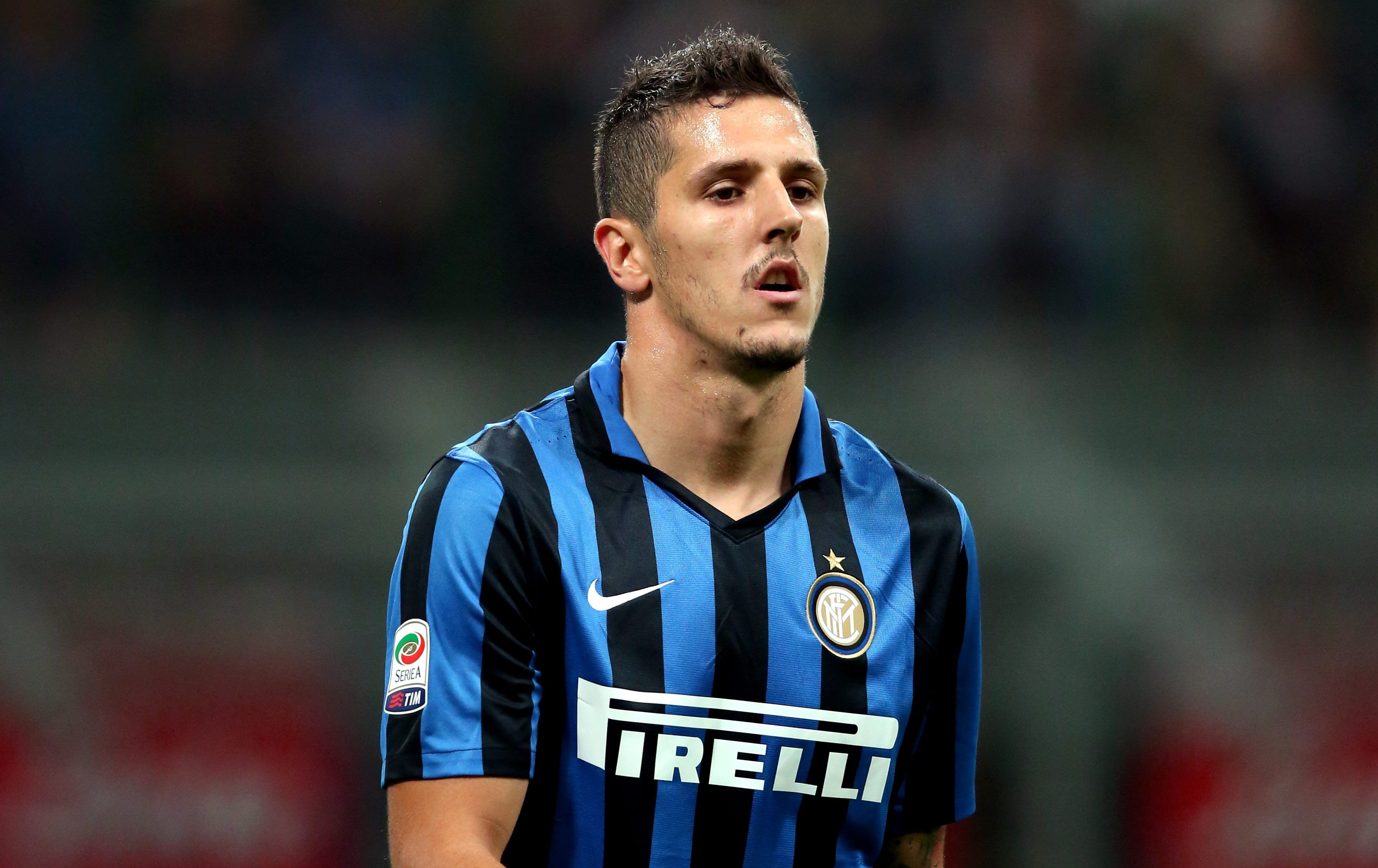 Italian Soccer Serie A - Inter vs Milan - Milano - San Siro Stadium - 13/09/2015 Stevan Jovetic - Italian Soccer Serie A - Inter vs Milan - fotografo: Fabrizio Forte