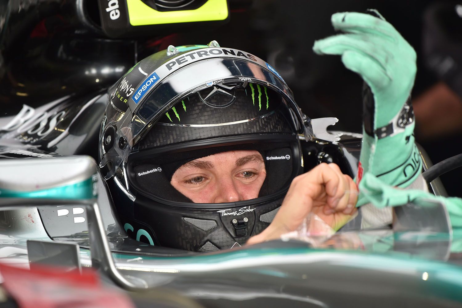 Nico Rosberg ha realizzato il miglior tempo del venerdì di Austin (foto da: monochrome-watches.com)