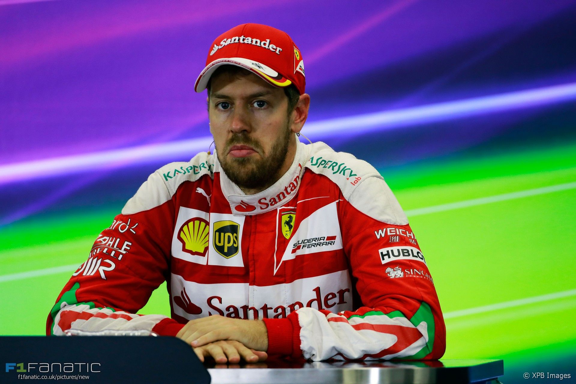 Assolutamente, credo sia questa la faccia di Vettel (foto da: f1fanatic.co.uk / XPB Images)