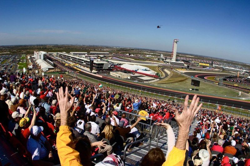 Uno scorcio delle tribune del Circuit of the Americas (foto da: kennethgorin.com)