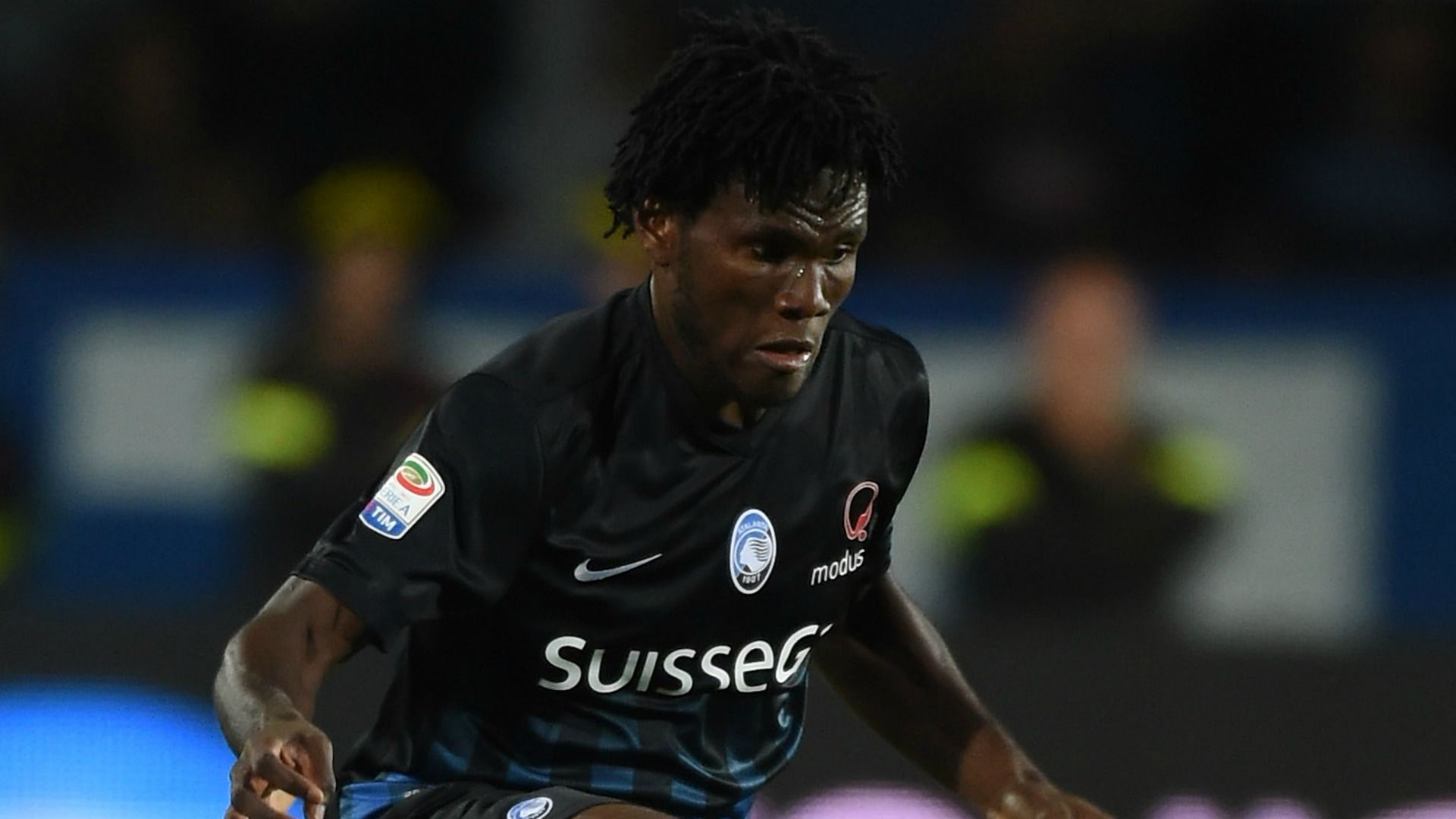 during the Serie A match between Atalanta BC and SS Lazio at Stadio Atleti Azzurri d'Italia on August 21, 2016 in Bergamo, Italy.