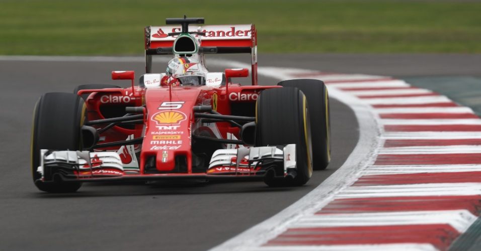 Sebastian Vettel è stato il più veloce nel venerdì dell'Hermanos Rodriguez (foto da: noticias.bol.uol.com.br)