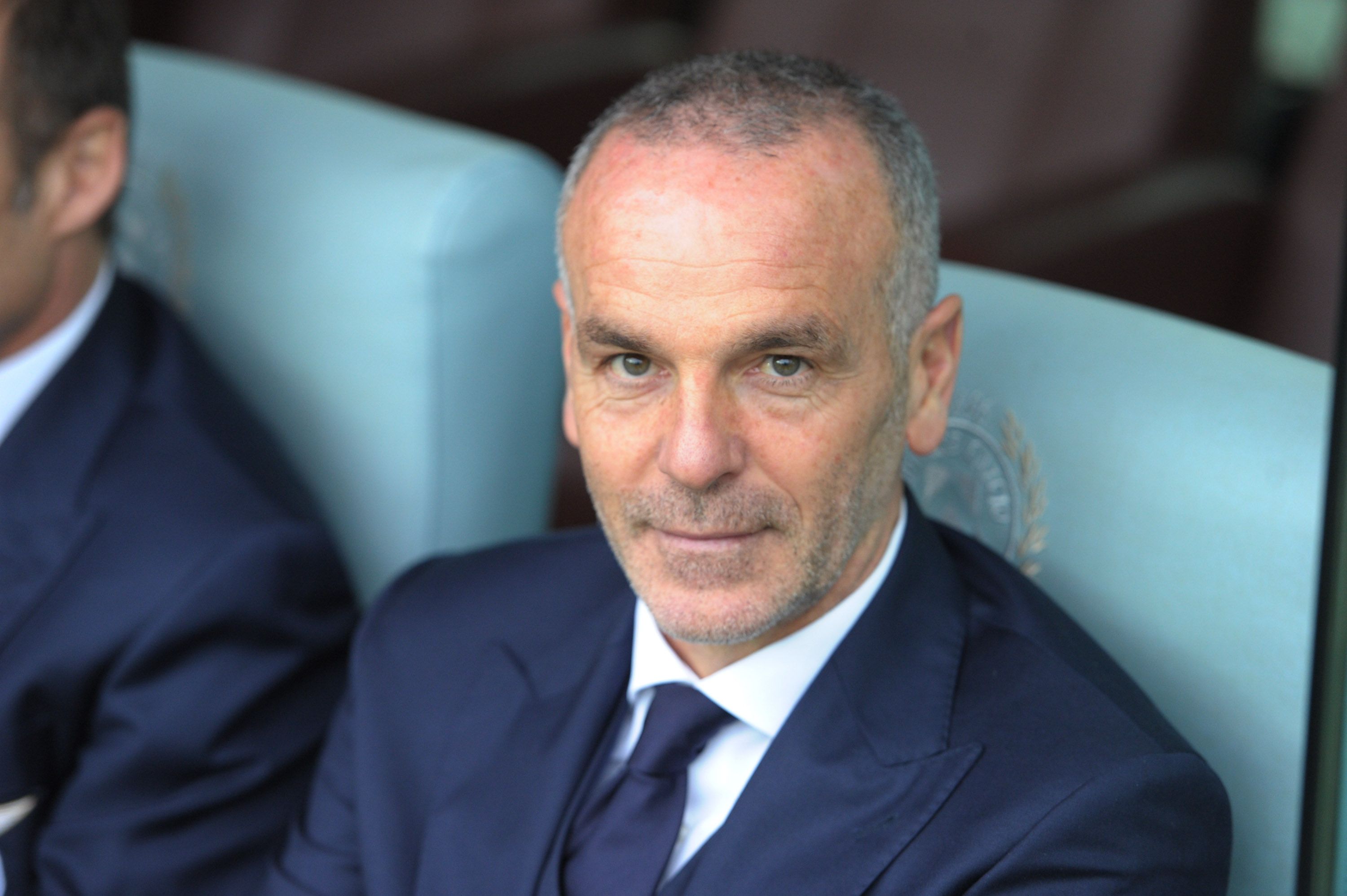 UDINE, ITALY - JANUARY 31:  Head coach  of SS Lazio Stefano Pioli looks on  during the Serie A match between Udinese Calcio and SS Lazio at Dacia Arena on January 31, 2016 in Udine, Italy.  (Photo by Dino Panato/Getty Images)