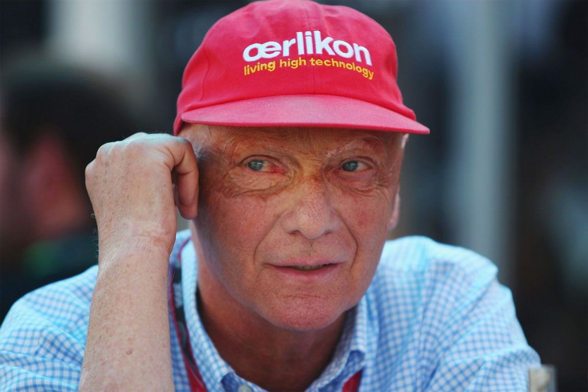 Niki Lauda, presidente non esecutivo della Mercedes, nonchè tre volte Campione in Formula 1 (foto da: biografieonline.it)