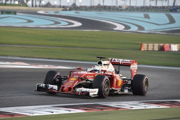 Dopo 7 gare d'astinenza, la Ferrari è tornata sul podio grazie a Vettel (foto da: thecheckeredflag.co.uk)