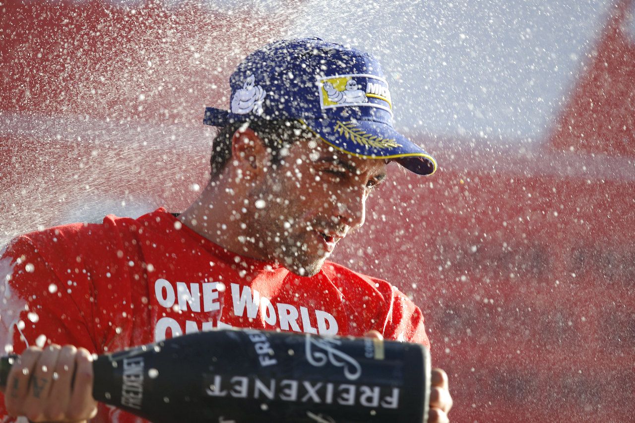 Ottimo podio per Andrea Iannone, alla sua ultima uscita in Ducati (foto da: motoblog.it)