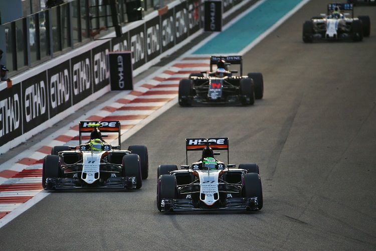 Con il doppio arrivo a punti di ieri, la Force India ha blindato il 4° posto nei Costruttori (foto da: thecheckeredflag.co.uk)