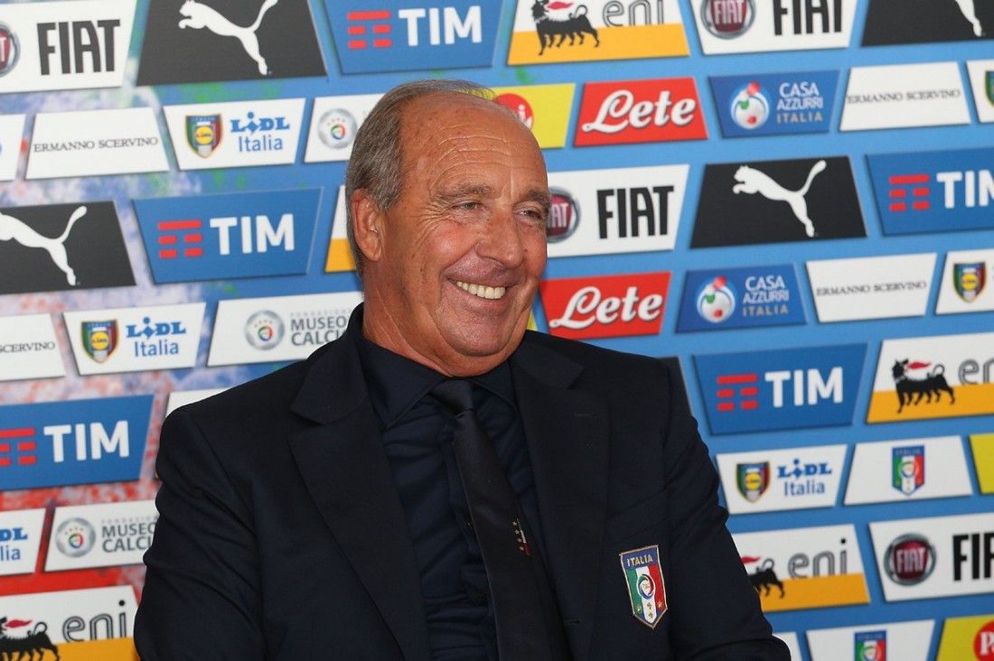 FLORENCE, ITALY - JULY 19:  The new Italy head coach Giampiero Ventura attends the Italy National team sponsor meeting at Coverciano on July 19, 2016 in Florence, Italy.  (Photo by Gabriele Maltinti/Getty Images)