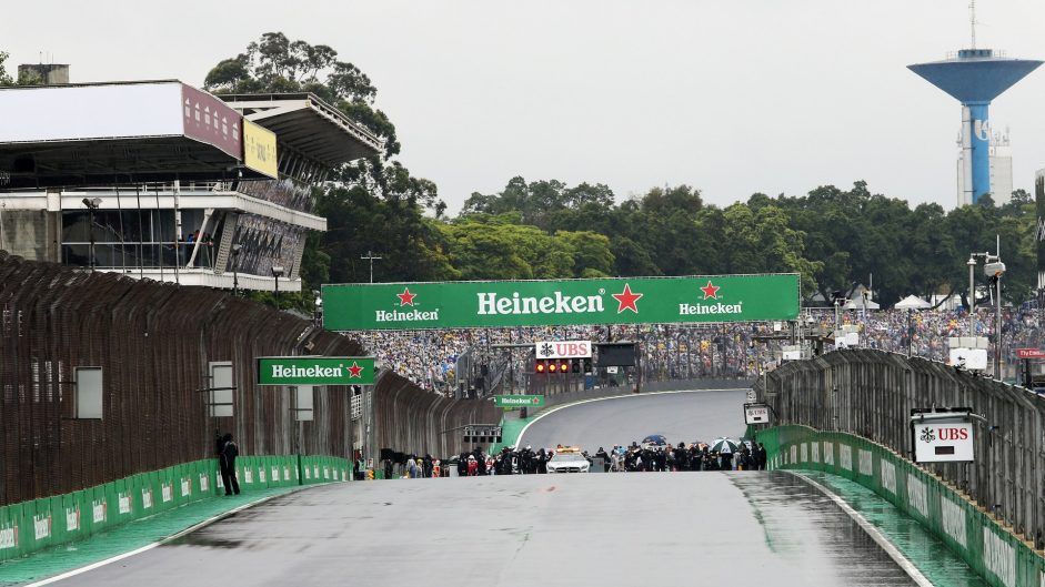 La griglia di partenza dell'ultima gara, in Brasile (foto da: f1fanatic.co.uk)