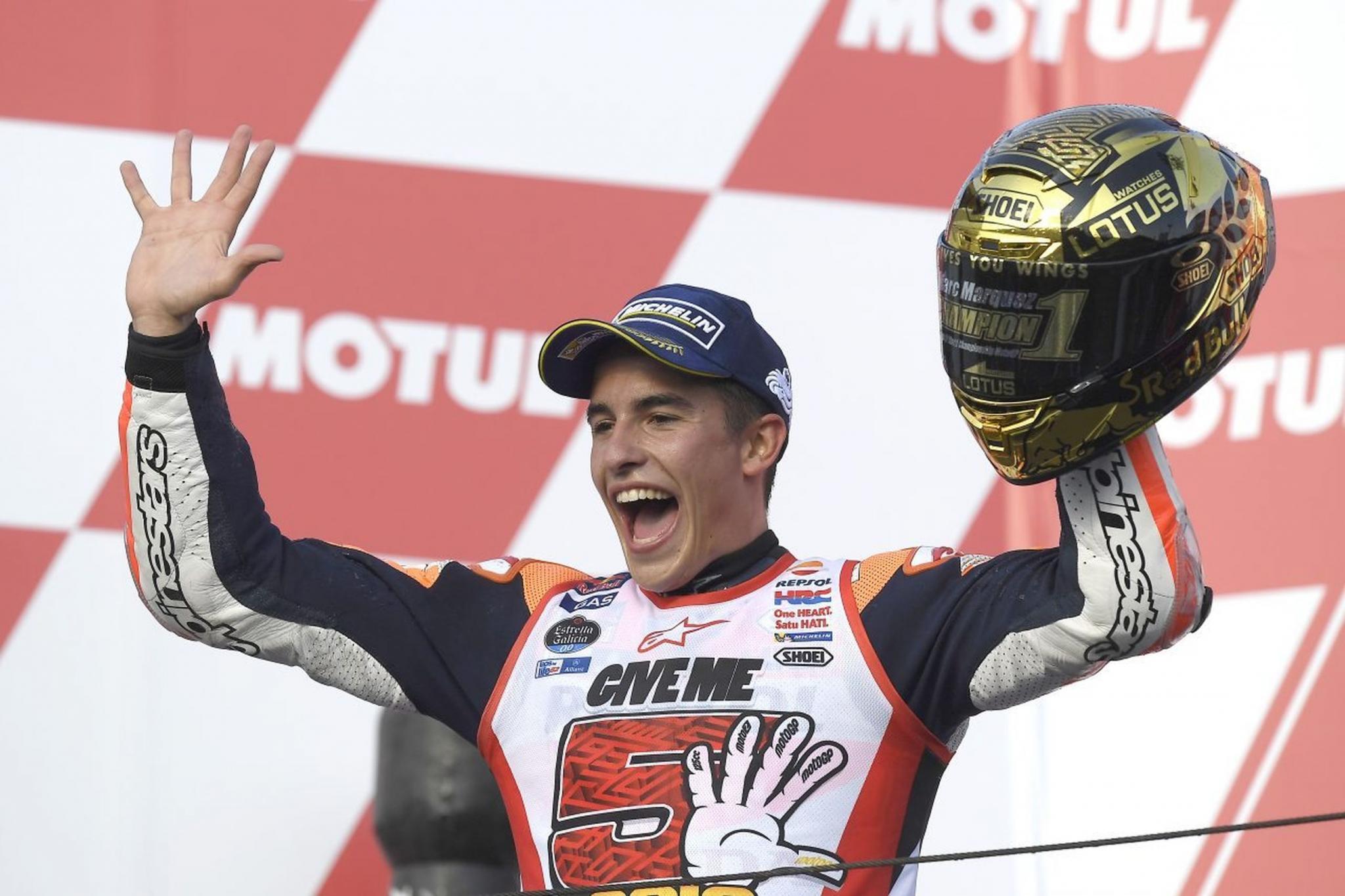 Marc Marquez, campione 2016 della classe MotoGP (foto da: 1000ps.de)