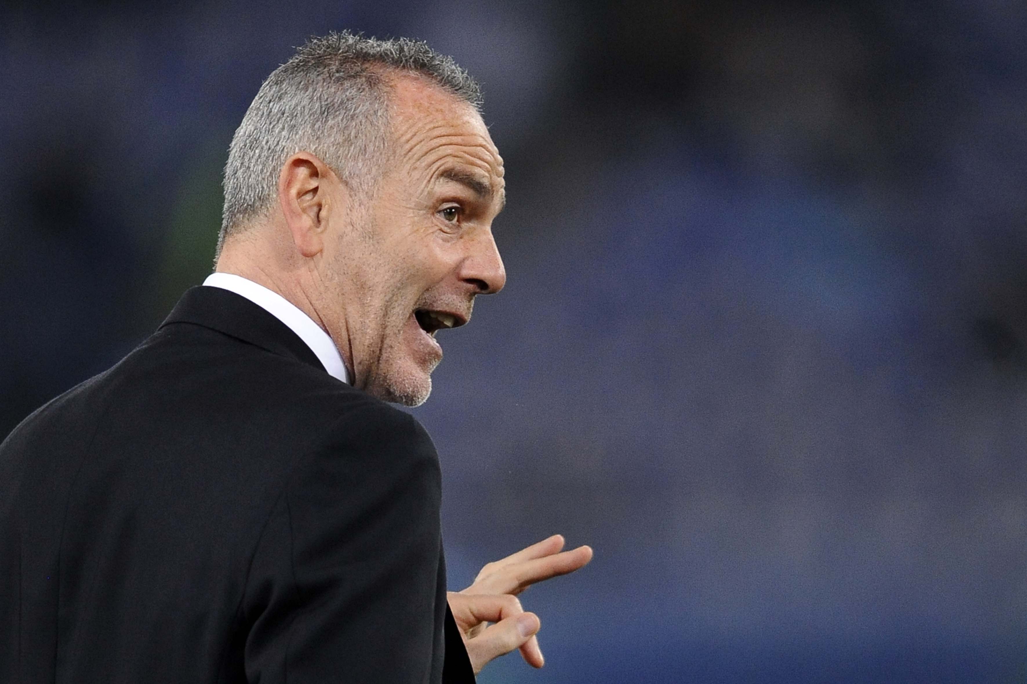 PIOLI                                                                                      LAZIO HELLAS VERONA   2014/2015 All'Olimpico si affrontano la LAZIO di Pioli  el'HELLAS VERONA di Mandorlini   ventottesima giornata Campionato 2014/2015 (fotoTedeschi)