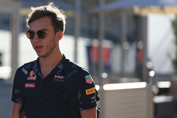 Il giovane francese Pierre Gasly, in rampa di lancio come pilota della "cantera" Red Bull (foto da: thecheckeredflag.co.uk)