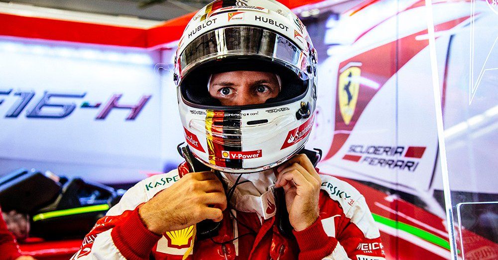 5° posizione in qualifica per Sebastian Vettel che, domani, sarà affiancato in terza fila da Verstappen (foto da: mobil.sportku.com)
