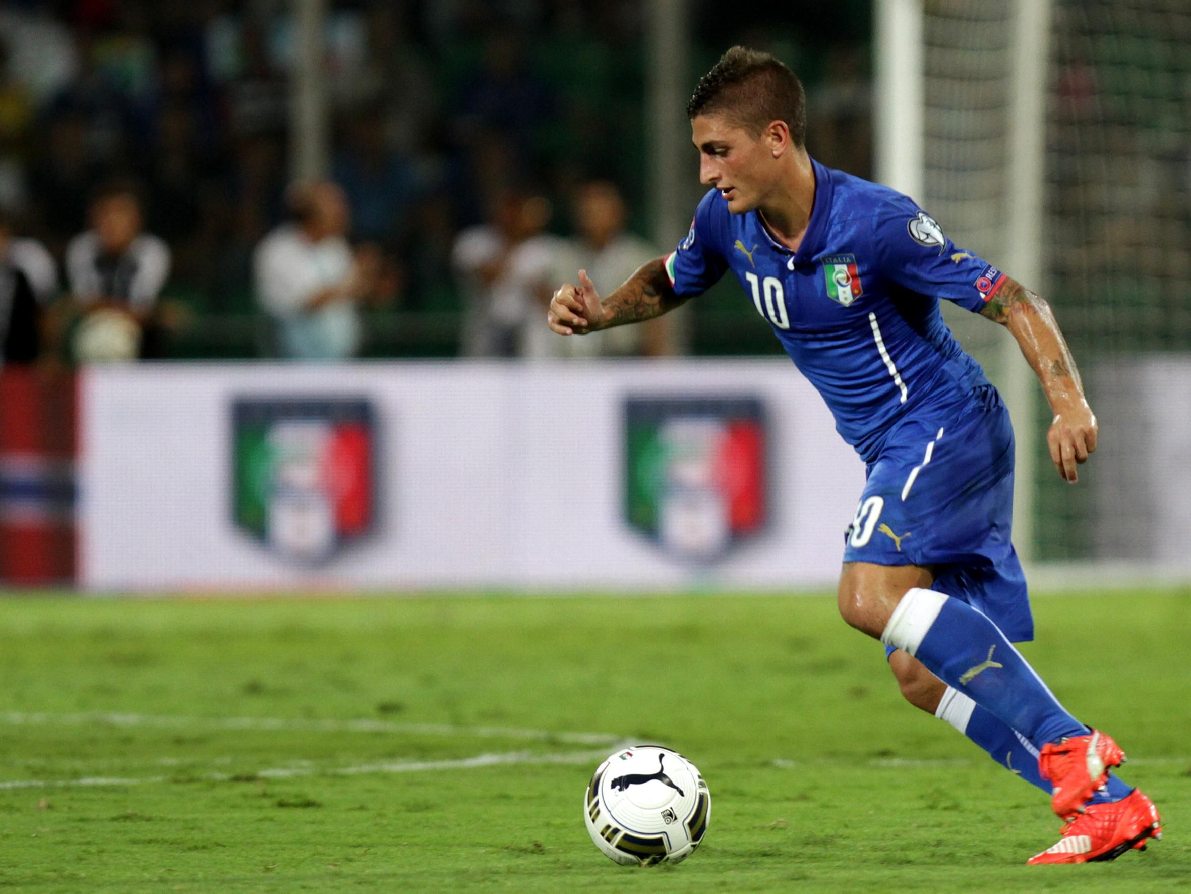 Foto LaPresse - Davide Anastasi06 09 2015 Palermo - ItaliaSport CalcioItalia vs BulgariaQualificazioni Euro 2016 - Stadio Renzo BarberaNella foto: marco verrattiPhoto LaPresse - Davide Anastasi06 09 2015 Palermo - ItalySport SoccerItalia vs BulgariaEuro 2016 Qualifiers - Renzo Barbera StadiumIn the pic: marco verratti