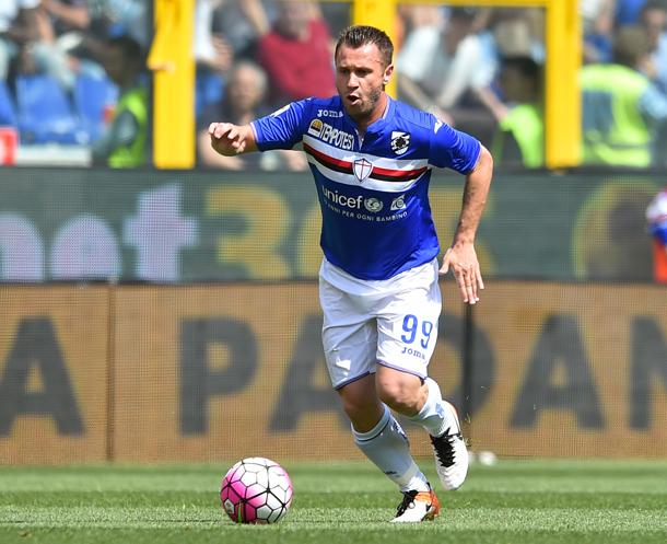 Genova, 08/05/2016 Serie A/Sampdoria-Genoa Antonio Cassano