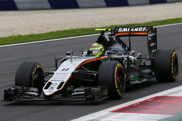 Sergio Perez, al volante della Force India VJM09, durante il GP d'Austria (foto da: thecheckeredflag.co.uk)