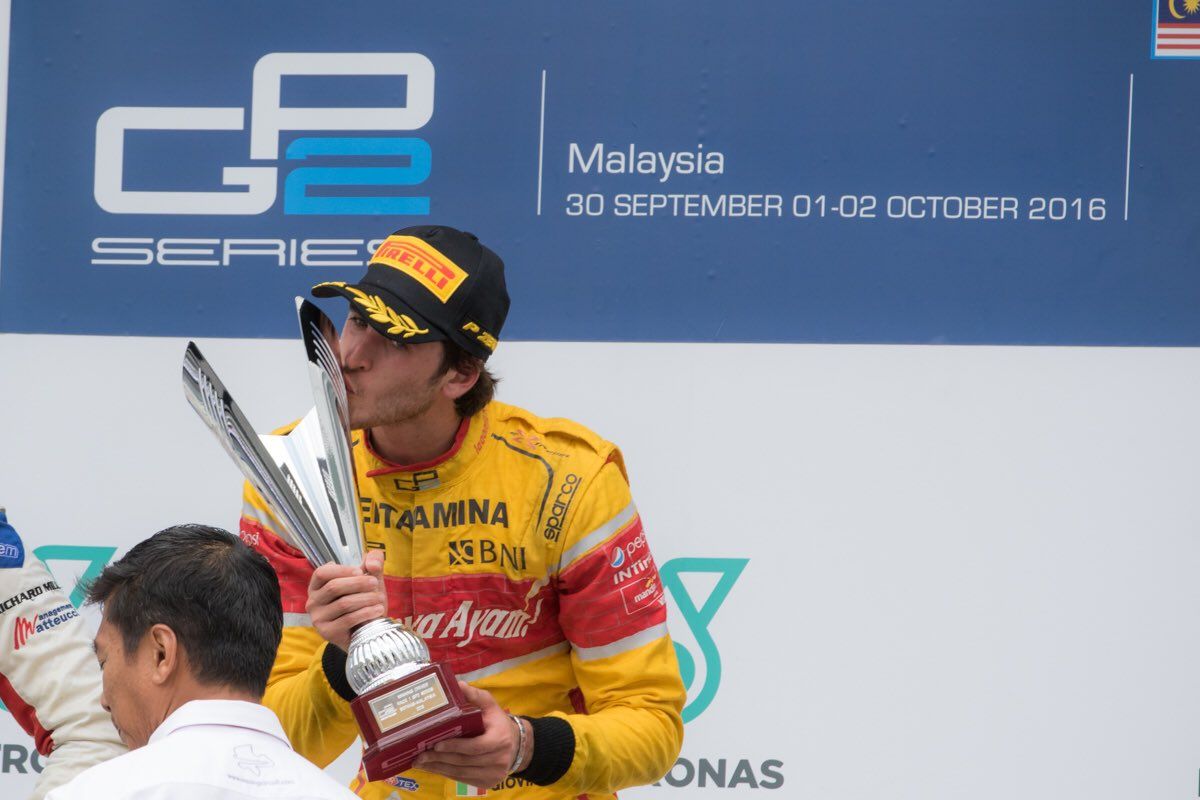 Antonio Giovinazzi, vice-campione GP2 2016, prossimo a diventare terzo pilota Ferrari (foto da: motorinolimits.com)