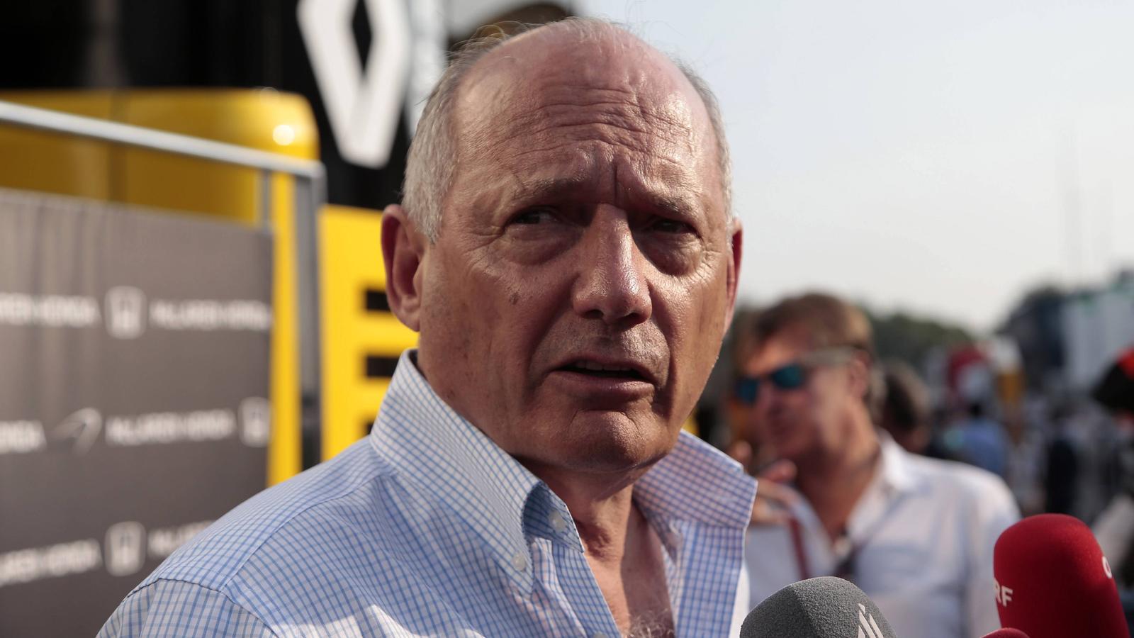 Ron Dennis, durante il weekend monzese di quest'anno (foto da: rtl.de)