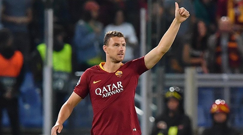 Roma: Dzeko raggiunge quota 100 gol