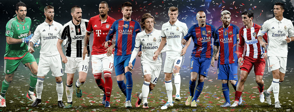 uefa toty 2016