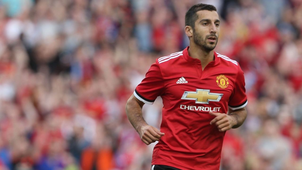 mkhitaryan  manchester united-tottenham