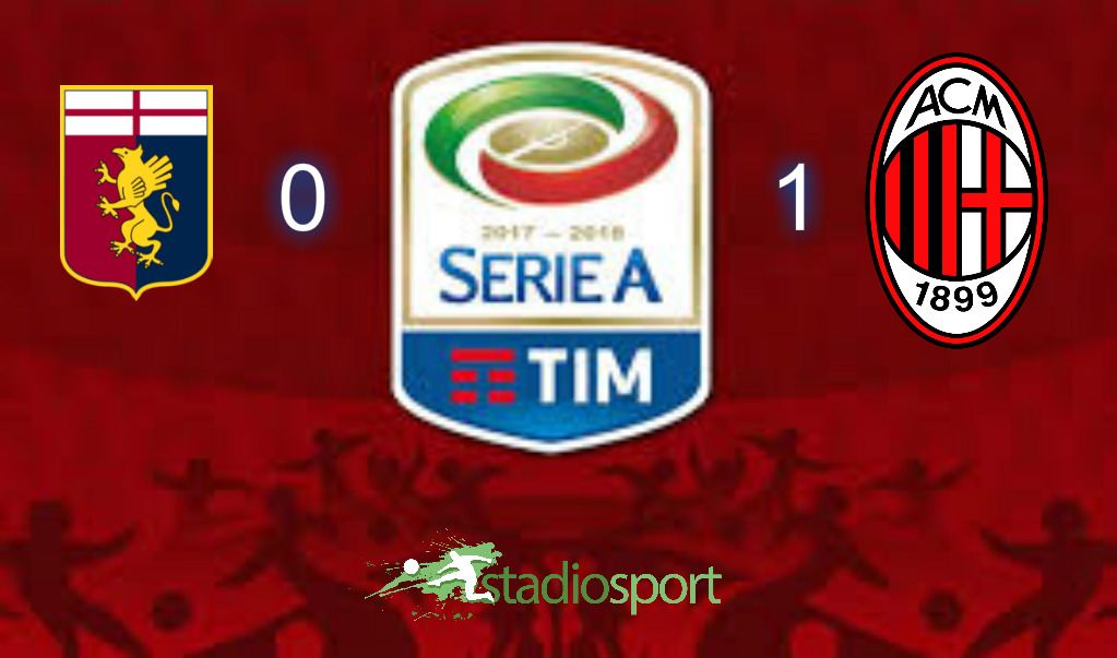 Analisi tattica Genoa-Milan 0-1