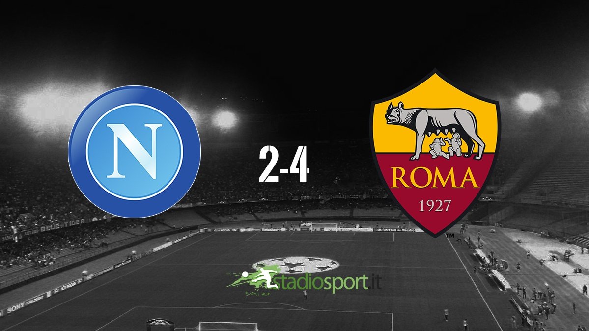 napoli-roma 2-4 video gol