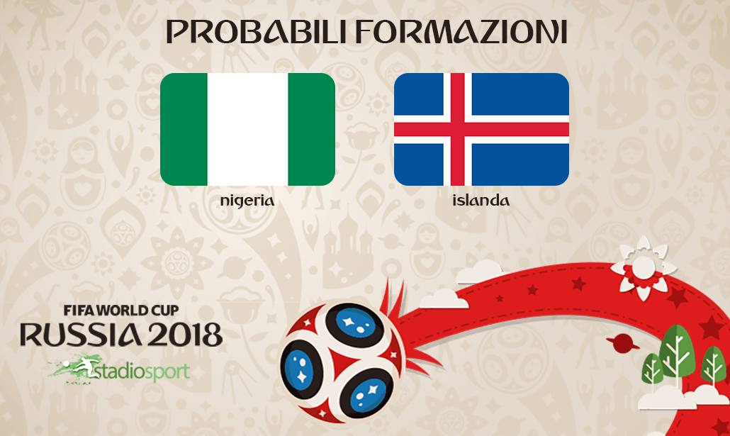 nigeria-islanda probabili formazioni mondiali