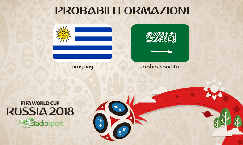 uruguay arabia saudita probabili formazioni mondiali