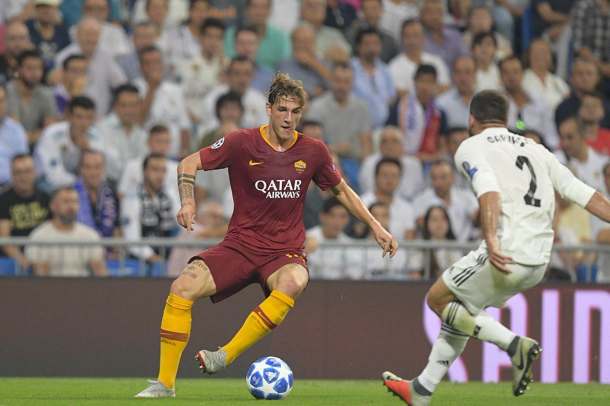 zaniolo real madrid-roma