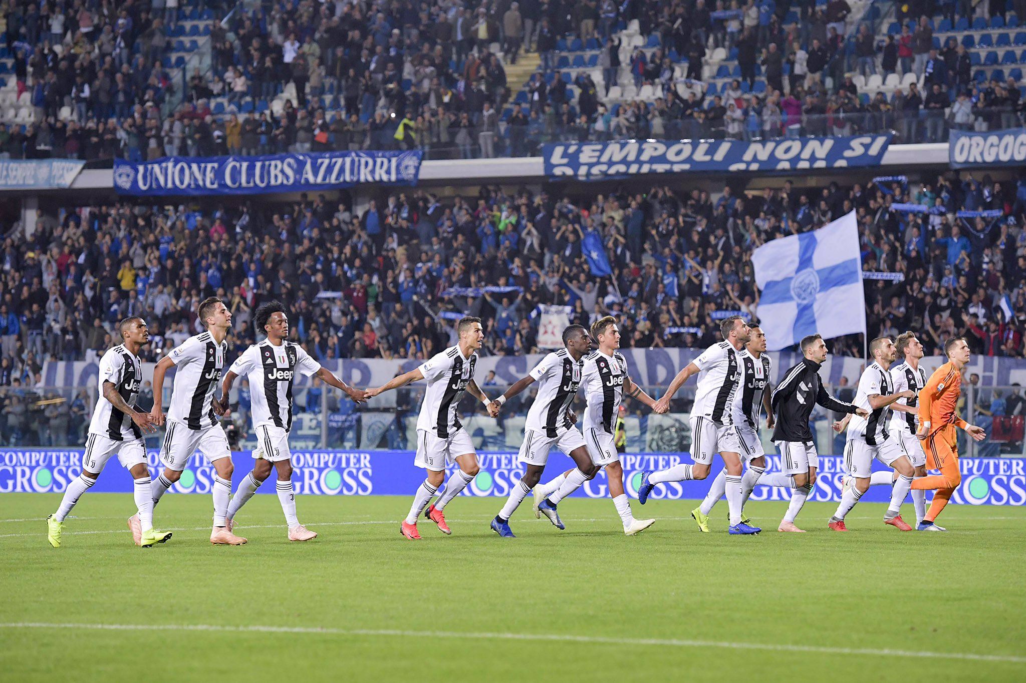 Empoli-Juventus 1-2: sofferenza e fortuna, ma Cristiano Ronaldo è sempre implacabile