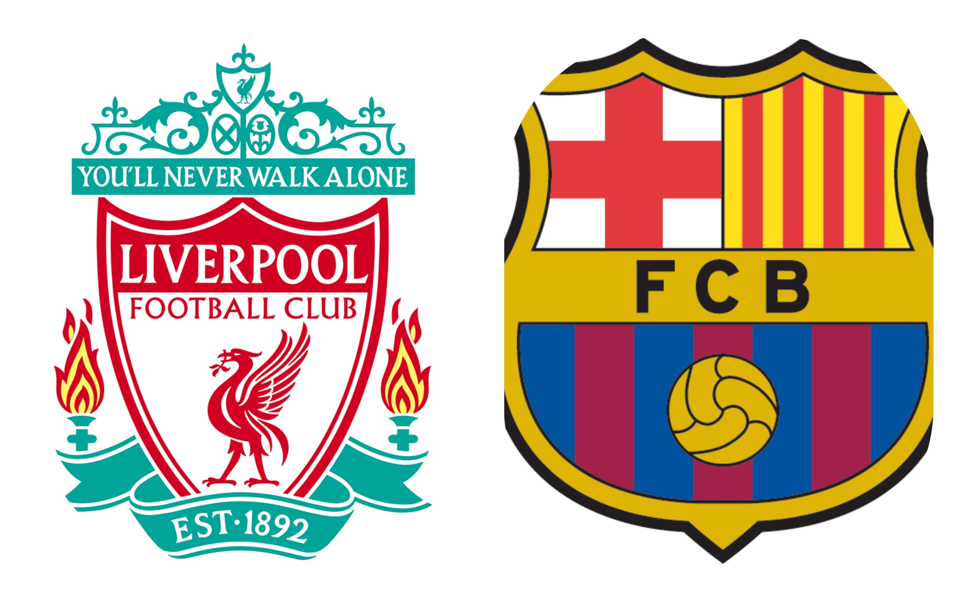 Probabili schieramenti di Liverpool e Barcellona