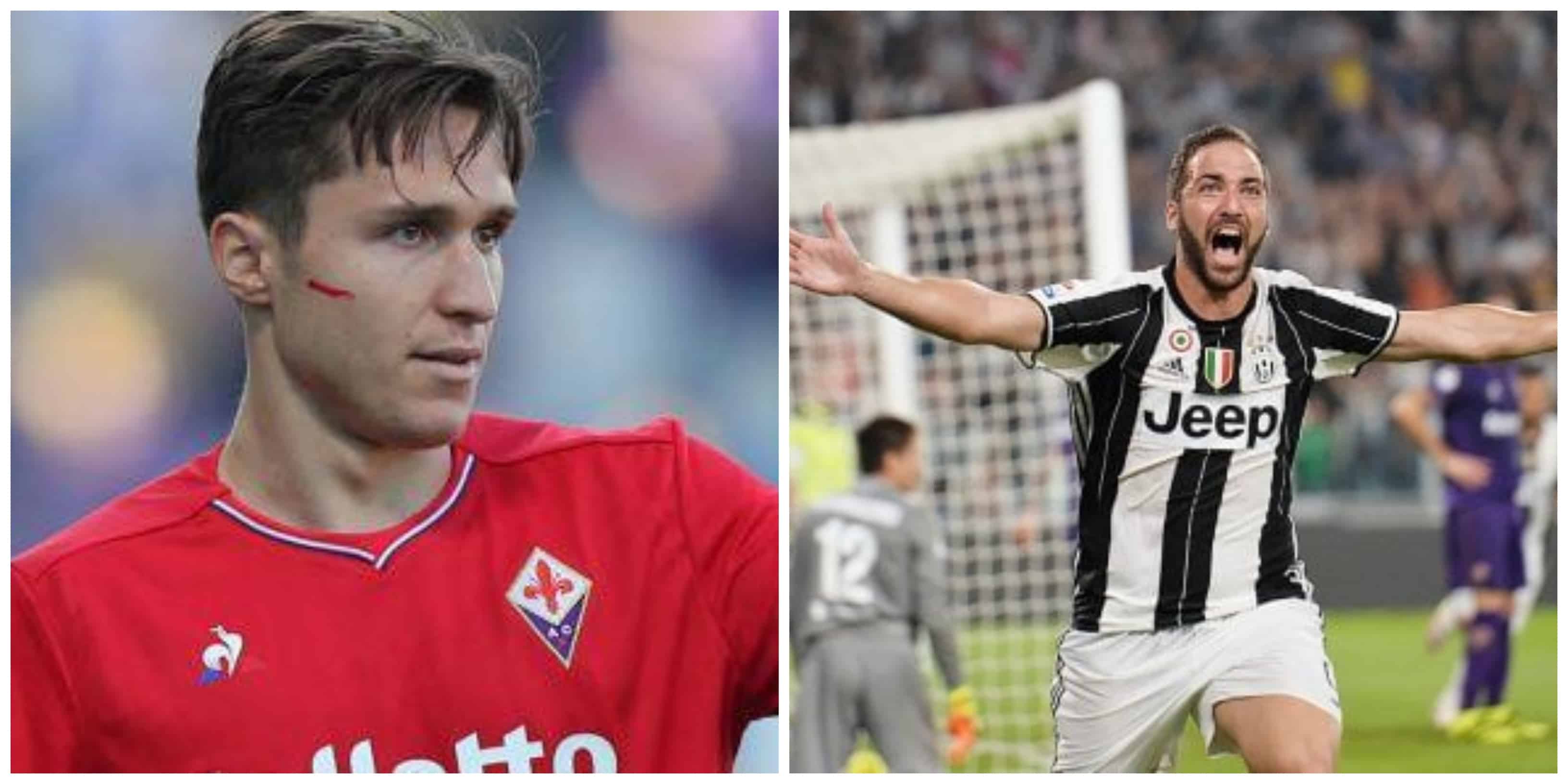 La Juventus pensa a Federico Chiesa: possibile scambio con Higuain