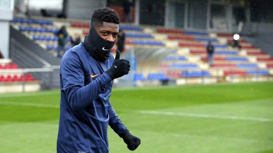 Barcellona, tegola Dembele: out 5 settimane