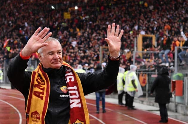 Roma, Ranieri eletto allenatore del decennio