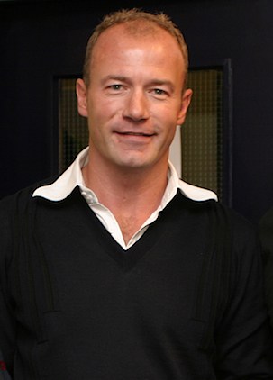 Alan Shearer in un'immagine del 2008
