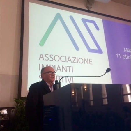 Ezio Ferrari, Presidente dell'Associazione Impianti Sportivi