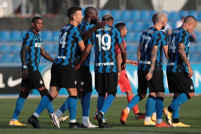 Amichevoli: Inter – Lugano 5-0: esordio per Hakimi e Kolarov
