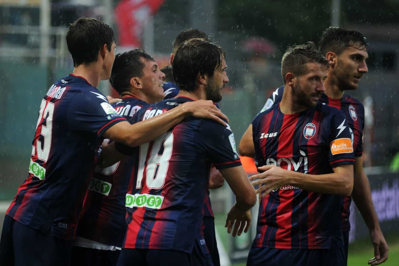 Crotone Parma formazioni