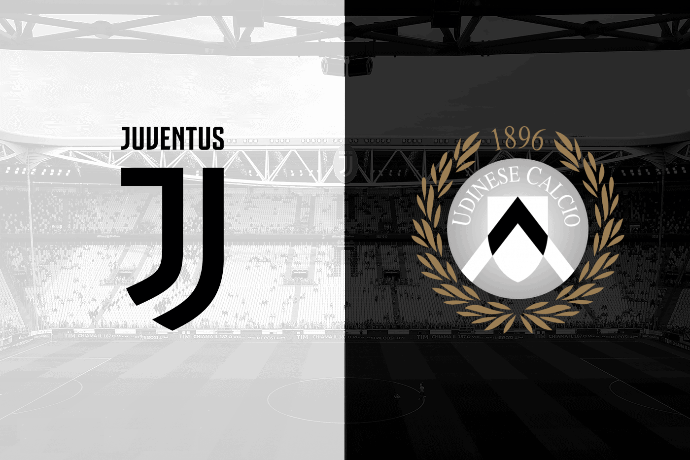 Juventus-Udinese, ventiduesima giornata Serie A 15-1-2022.