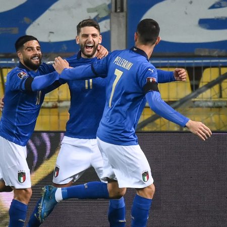 Italia – Irlanda del Nord 2-0, voti e pagelle: Berardi il migliore, delude Verratti